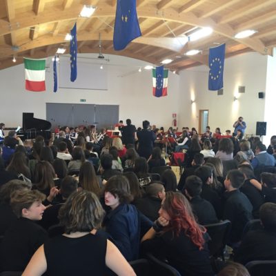 Esibizione dell'orchestra dell'I.C. Subiaco