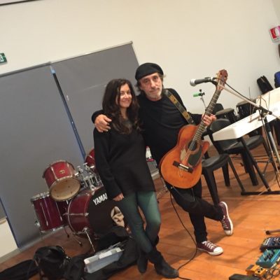 Fausto Mesolella e Barbara Eramo