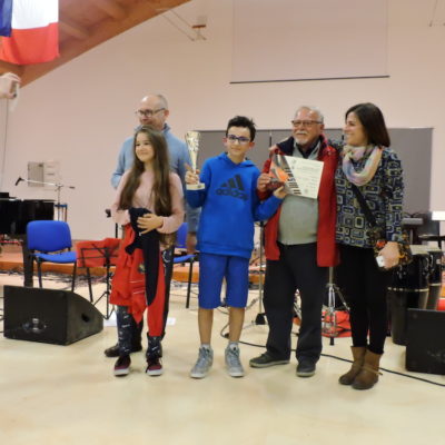 Momenti dalla premiazione finale